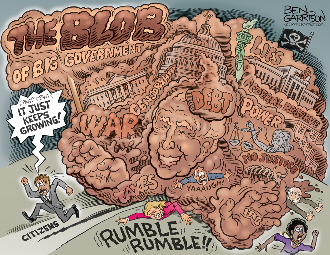 The Blob of Big Government panel 1